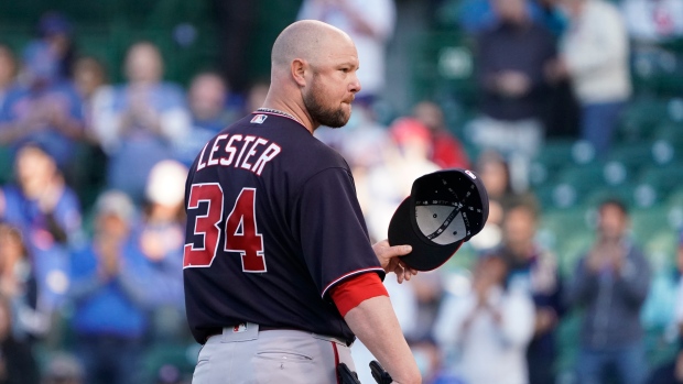 Javier Baez homer gives Jon Lester, Cubs 1-0 win over Giants in