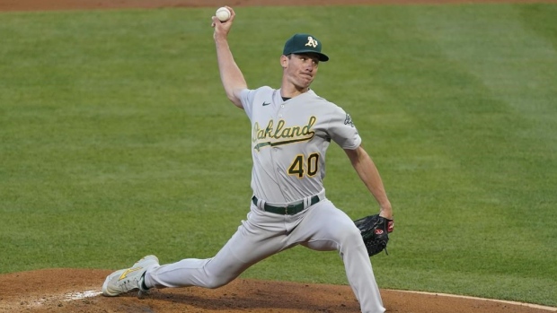Chris Bassitt shines, Oakland Athletics hit 3 homers in win over Los  Angeles Angels 
