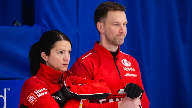 Kerri Einarson and Brad Gushue