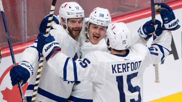 Maple Leafs rally, top Lightning in OT for 3-1 series lead
