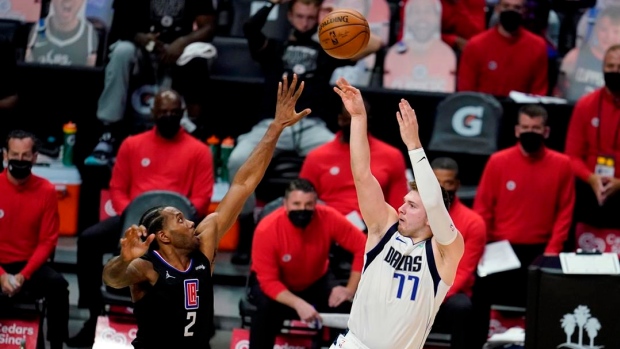 Luka Doncic and Kawhi Leonard 