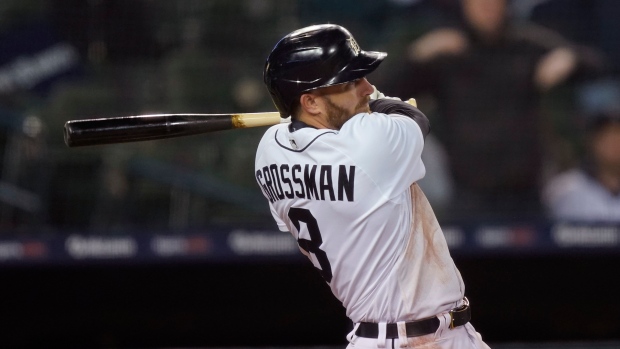 Detroit Tigers' Robbie Grossman hits walk-off homer in 3-2 win