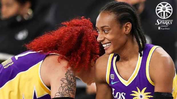 LA Sparks Resign Te'a Cooper - Made for the W