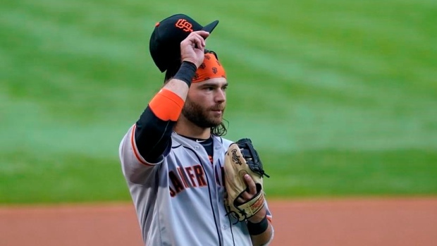 Of course Brandon Belt homered as SF Giants honored Brandon Crawford