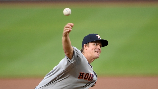 Zack Greinke's role in Astros' season finale yet to be determined