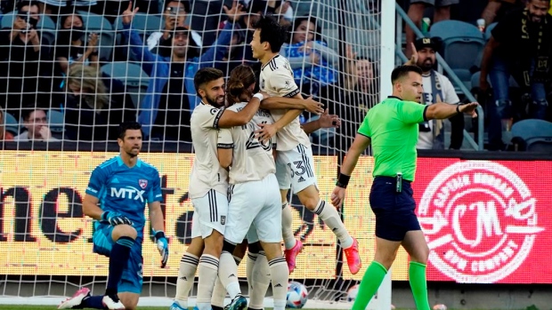 Los Angeles FC Celebrate 