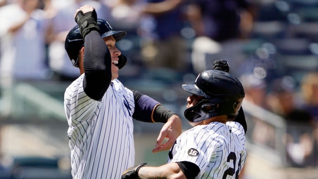 New York Yankees video: Gary Sanchez homers in 2nd straight game