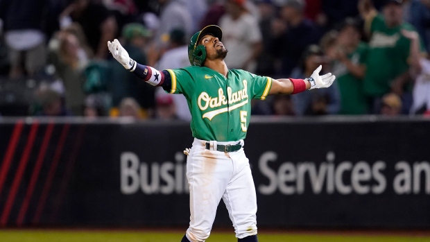 Tony Kemp's home run fires up James Kaprielian, gives him a win