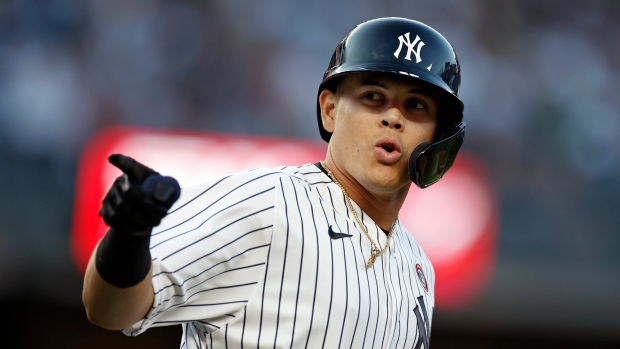 Pete Alonso New York Mets stun New York Yankees doubleheader opener 