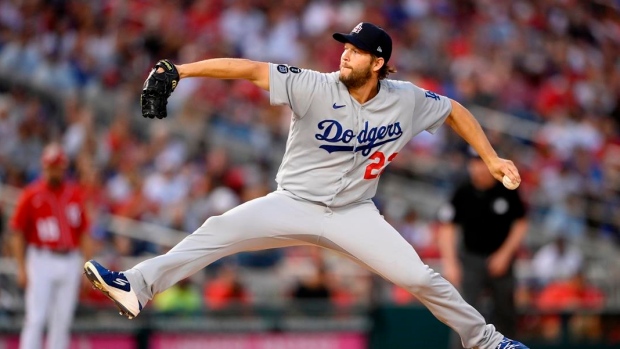 Jays hit Kershaw early, but Dodgers ace gets milestone win