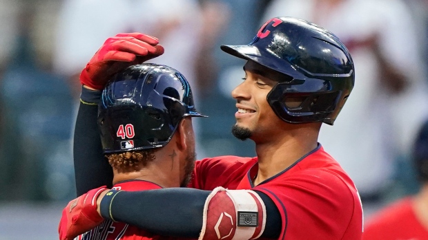 Cleveland's Franmil Reyes' hunt to hit Progressive Field scoreboard