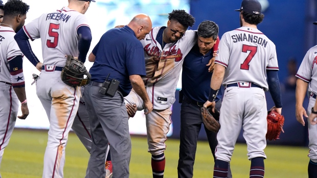 Braves' Ronald Acuna Jr.to Have Season-Ending Surgery After Torn