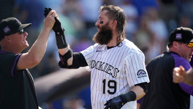 Charlie Blackmon's homer gives Rockies a walkoff win over the Dodgers - Los  Angeles Times