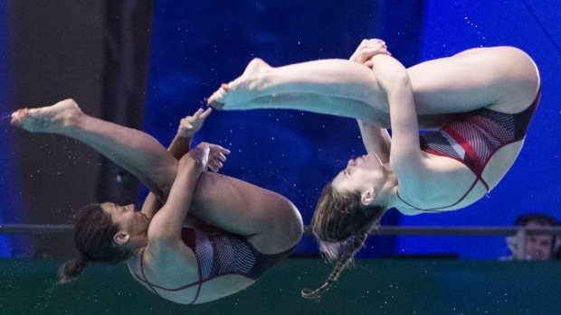 Melissa Citrini-Beaulieu Jennifer Abel silver synchronized ...