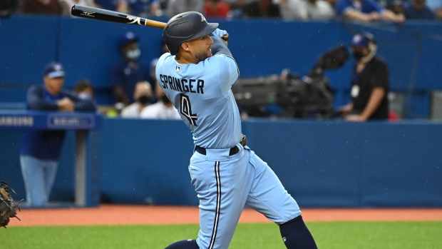 Blue Jays' Springer named AL Player of the Week — Canadian