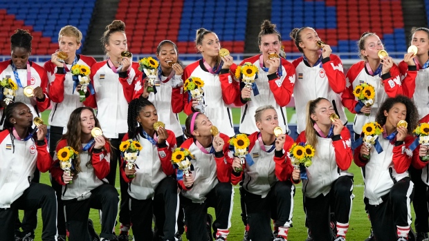 Canada's women's soccer team