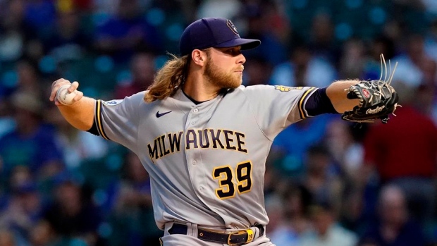 Corbin Burnes ties MLB strikeout record Milwaukee Brewers - TSN.ca