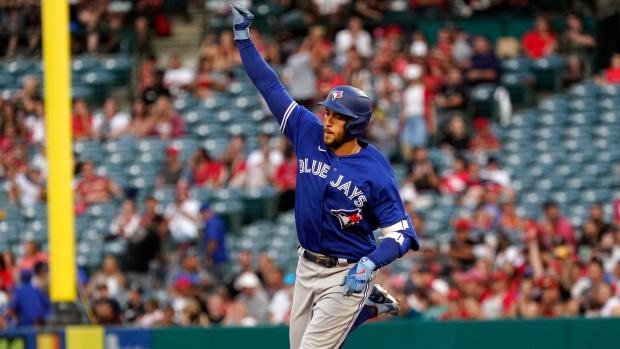 Alek Manoah George Springer Toronto Blue Jays MLB All-Star Game