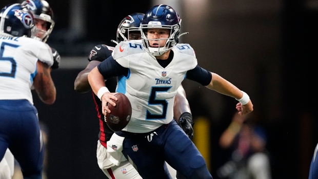 See Logan Woodside's winning TD in Tennessee Titans preseason finale