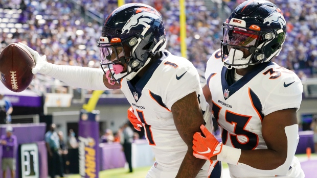 Broncos Flip helmet logo in time for game against Bills