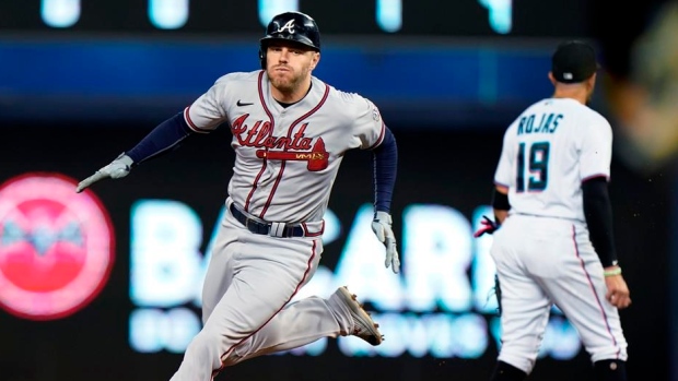 Braves' Freddie Freeman becomes third player to hit for cycle in 2021 MLB  season vs. Marlins 