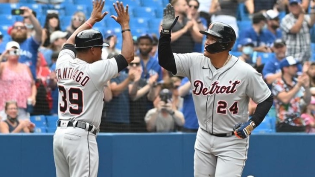 Miguel Cabrera honored pregame, then helps Tigers secure second in AL  Central