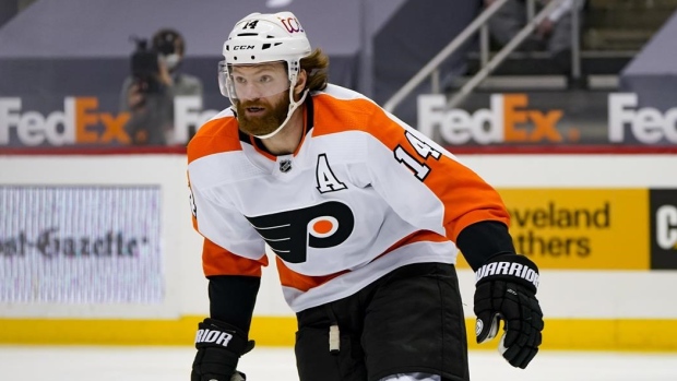 Sean Couturier has 2 points as visiting Flyers earn 2-1 win over Vancouver  Canucks - Comox Valley Record