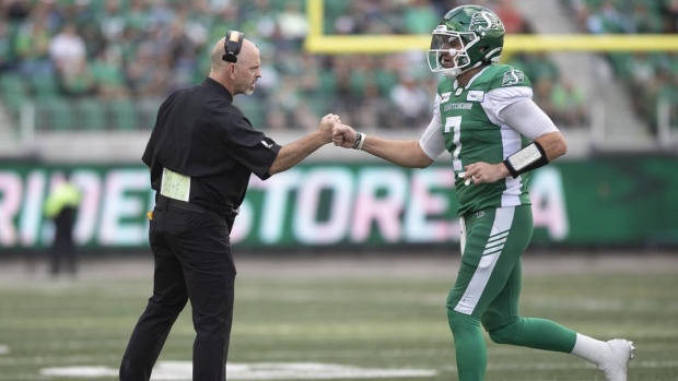 Saskatchewan Roughrider QB Cody Fajardo named CFL's top performer for  August