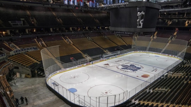 Ontario will let 550 people attend tonight's Leafs-Habs Game 7 at  Scotiabank Arena