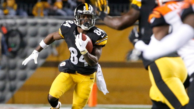 NFL: Steelers' Antonio Brown questionable vs. Cincinnati