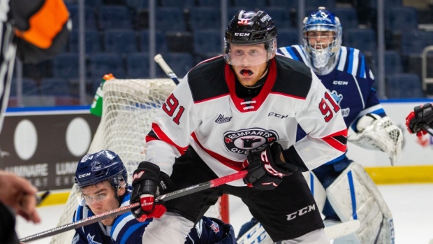 QMJHL Roundup Nathan Gaucher Quebec Remparts Blainville