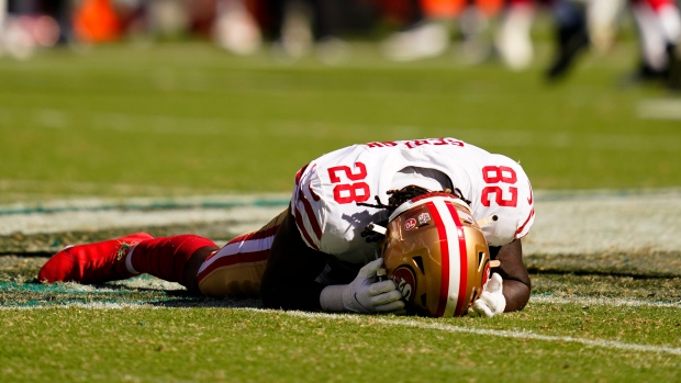 49ers DL Arik Armstead sidelined with knee sprain; DT Javon Kinlaw