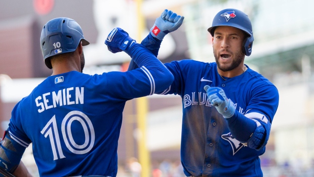 George Springer won't bring the Blue Jays a gold glove in centre but it's  still a good glove