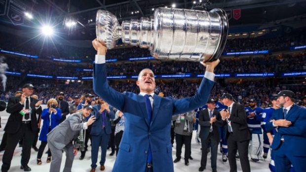 Tampa Bay Lightning extend general manager Julien BriseBois 