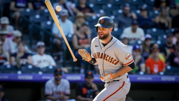 Brandon Belt hit a solo homer and added a go-ahead single in Toronto's 5-4  win over Boston - ABC News