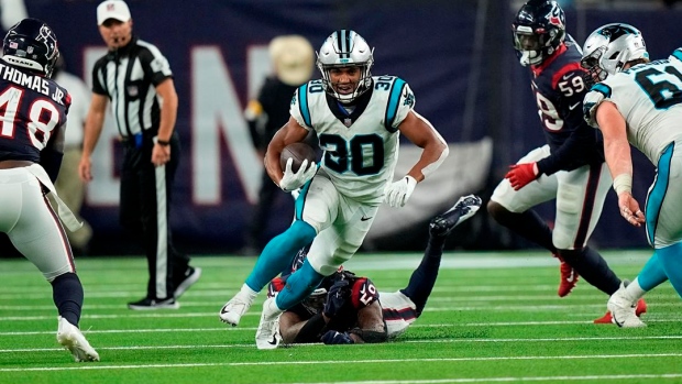 Panthers vs. Texans results, final score: Sam Darnold leads Carolina to 3-0  start; Christian McCaffrey exits