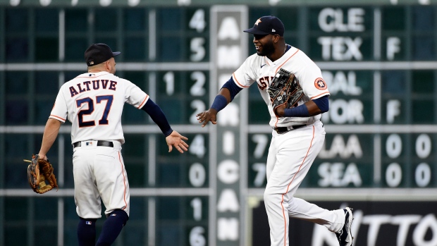 Jose Altuve and Yordan Alvarez