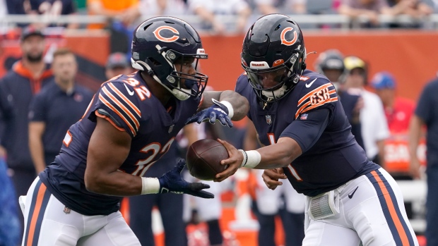 Fields, Bears bounce back to beat winless Lions