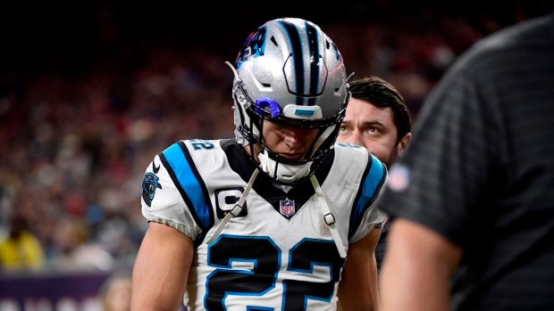 Women's Christian McCaffrey Black Carolina Panthers Game Time