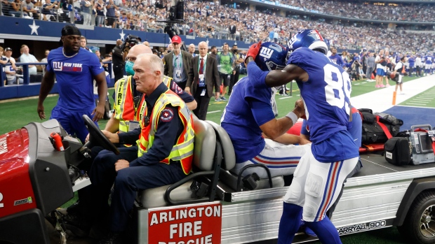 Saquon Barkley Ankle Injury Dallas Cowboys - Tsn.ca