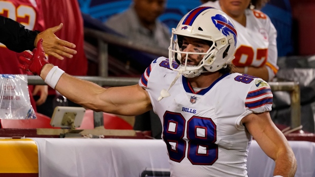 Bills, TE Dawson Knox agree to four-year contract extension