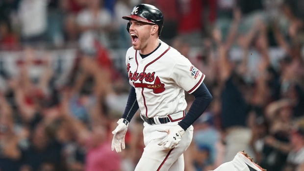 Freddie Freeman launches Braves into NLCS with 8th-inning HR off Josh Hader