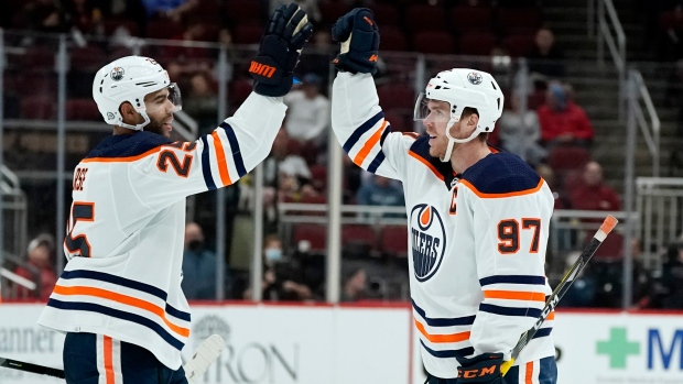 Connor McDavid had as many shots on goal as all other Oilers