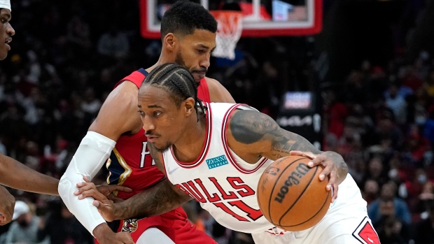 DeMar DeRozan Chicago Bulls hold practice ahead of NBA Paris Game
