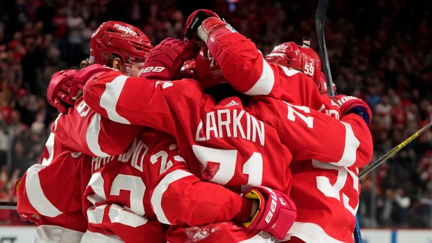 Dylan Larkin Detroit Red Wings Montreal Canadiens Jake Allen TSN.ca