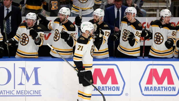 You just feed off of that': What Patrice Bergeron's Four-Goal
