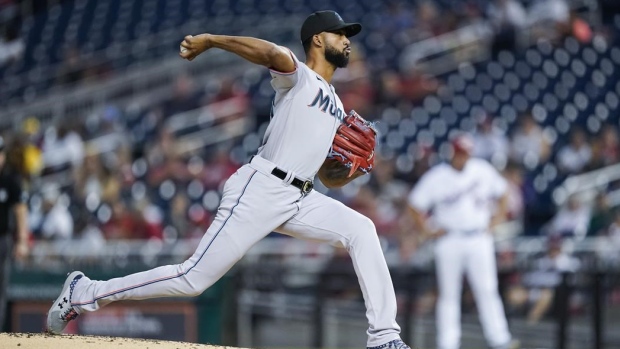 Sandy Alcantara hosts World Baseball Classic teammates in Miami