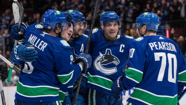 Pettersson scores twice, Horvat collects 4 assists as Canucks beat Blue  Jackets