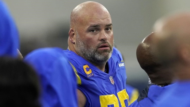 Andrew Whitworth Los Angeles Rams Cincinnati Bengals Super Bowl LVI 