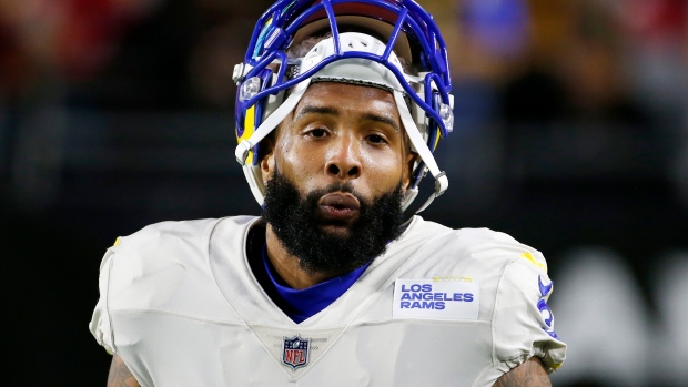 Rams' Odell Beckham Jr hauls in 54-yard TD, his first of the